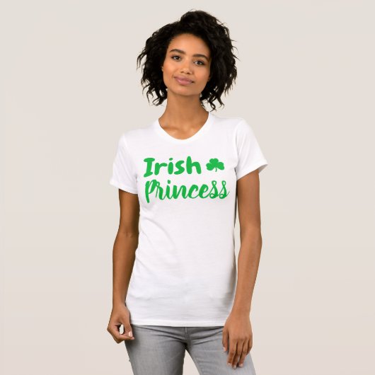 Irish Princess T-shirt (Voorkant volledig)