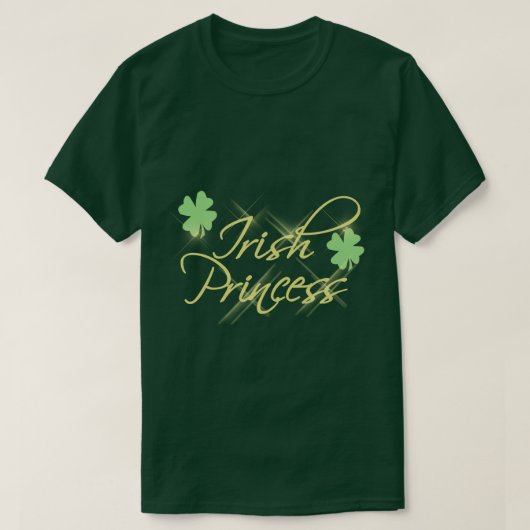 Irish Princess T-shirt (Design voorkant)