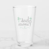 Irish Princess Women St Patrick's Day Script Glas (Achterkant)