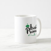 Irish Princess Women St Patrick's Day Script Koffiemok (Voorkant rechts)