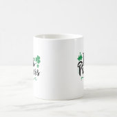 Irish Princess Women St Patrick's Day Script Koffiemok (Center)