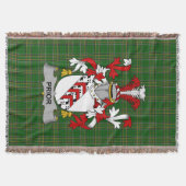 Irish Prior Coat of Arms Family Crest Ireland Deken (Voorkant)
