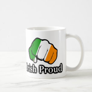 Irish Proud Ireland Flag Fist Koffiemok