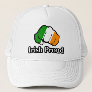 Irish Proud Ireland Flag Fist Trucker Pet