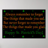 Irish Proverb 3 - Print (Voorkant)