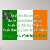 Irish Proverb 5 - Irish Flag Print (Voorkant)