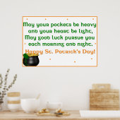 Irish Proverb 6 Print (Keuken)