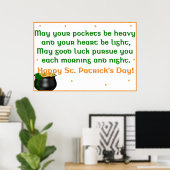 Irish Proverb 6 Print (Thuiskantoor)