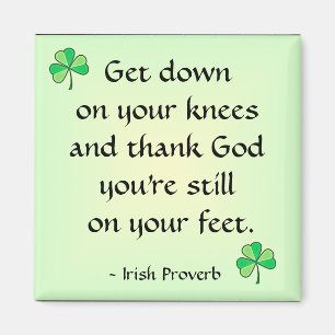 Irish Proverb Magnet