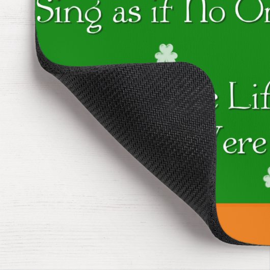 Irish Proverb Mousepad Muismat (Hoek)