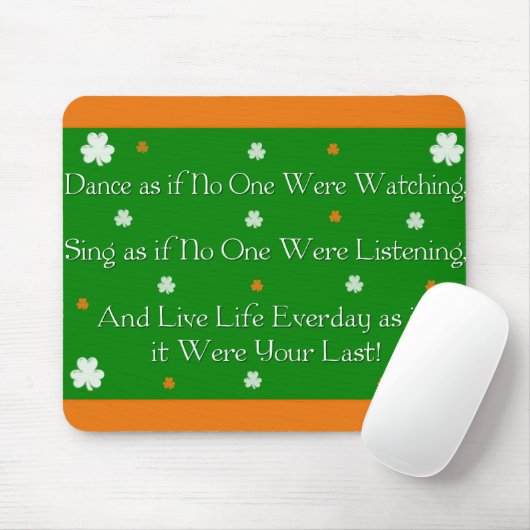 Irish Proverb Mousepad Muismat (Met muis)