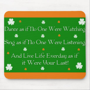 Irish Proverb Mousepad Muismat