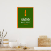 Irish Proverb Poster (Keuken)