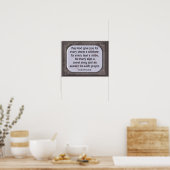 Irish Proverb - Print (Keuken)