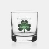Irish Pub Bar Drinkware Rocks Whisky Glas (Voorkant)