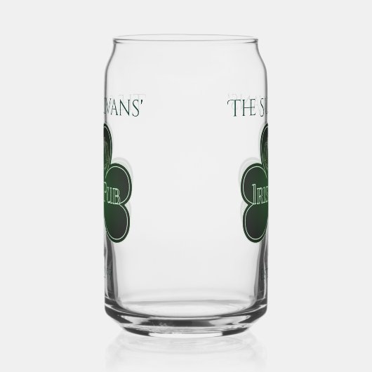 Irish Pub Bar Pint Bier Soda Can Glas Drinkware (Rechts)