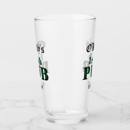 Irish Pub Bar Tavern Beer Pint Glasses Glas (Links)