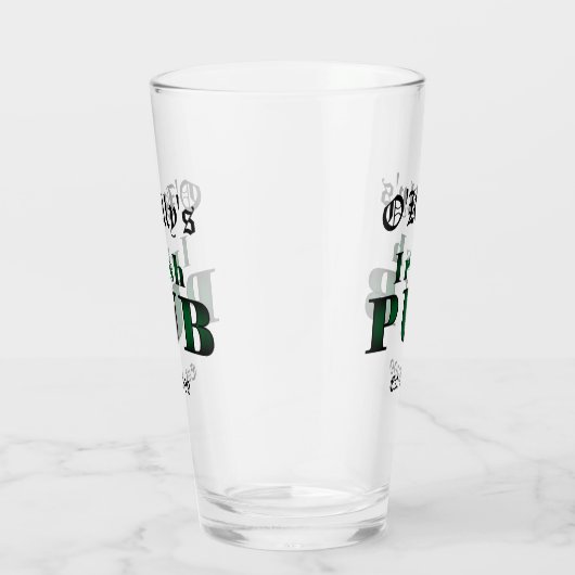 Irish Pub Bar Tavern Beer Pint Glasses Glas (Rechts)
