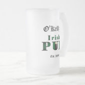 Irish Pub Bar Tavern Frosted Bier Mok (Voorkant rechts)