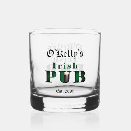 Irish Pub Bar Whiskey Rock Glas Drinkware