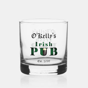 Irish Pub Bar Whiskey Rocks Glas Drinkware