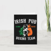 Irish Pub Boxing Team Kaart (Voorkant)