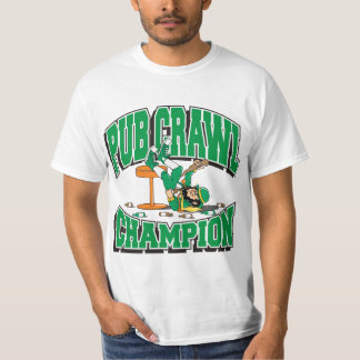 Irish Pub Crawl Champion T-shirt