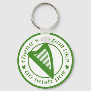 Irish Pub Harp Sleutelhanger