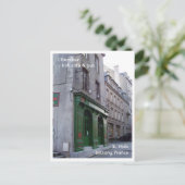 Irish Pub in St. Malo, Frankrijk Briefkaart (Staand voorkant)