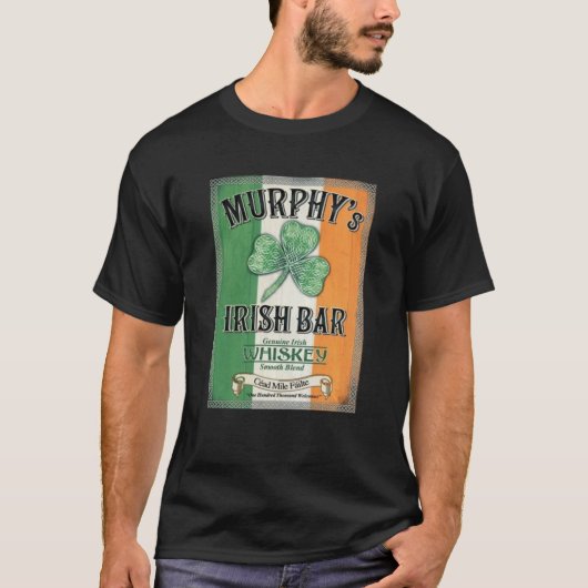 Irish Pub Irish Flag Ireland t shirt (Voorkant)
