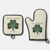 Irish Pub Ovenwant & Pannenlap Set (Voorkant)