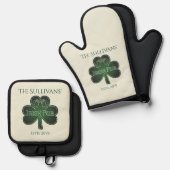 Irish Pub Ovenwant & Pannenlap Set (Voorkant / Achterkant)
