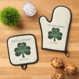 Irish Pub Ovenwant & Pannenlap Set