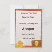 Irish Pub Sign Kaart (Achterkant)