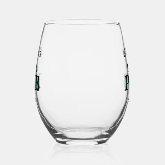 Irish Pub Stemless Wijn Cocktail Glas Drinkware (Links)