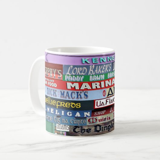 Irish Pubs Mok, Irish Pubs, Dingle Ireland, Irish Koffiemok (Voorkant links)