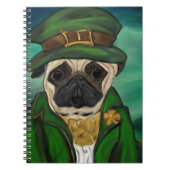 Irish Pug Notitieboek (Voorkant)