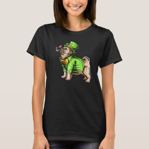 Irish Pug St Patrick's Day Funny Leprechaun Puppy T-shirt