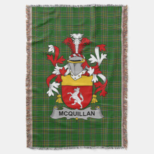 Irish Quillan of McQuillan familiewapen Deken