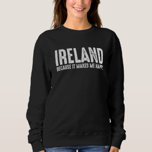 Irish Quote Ierland Reizen Patriottisch Souvenir P Trui