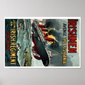 Irish Recruiting poster 1914 - 1918. (Voorkant)