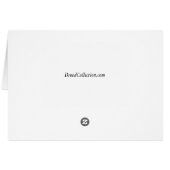 Irish Red and White Setter Decorting Tree Card (Achterkant Horizontaal)