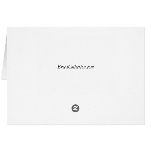 Irish Red and White Setter Decorting Tree Card (Achterkant Horizontaal)