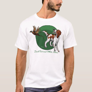 Irish Red en White Setter T-shirt
