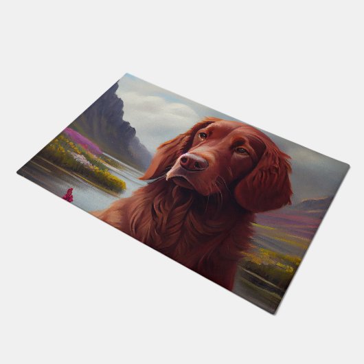 Irish Red op een peddel: een Schilderachtig avontu Deurmat (Schuin)