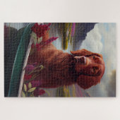 Irish Red op een peddel: een Schilderachtig avontu Legpuzzel (Horizontaal)