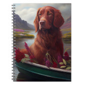 Irish Red op een peddel: een Schilderachtig avontu Notitieboek (Voorkant)