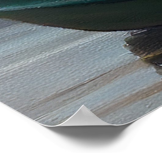 Irish Red op een peddel: een Schilderachtig avontu Poster (Hoek)