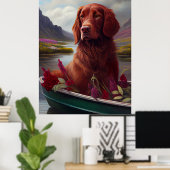 Irish Red op een peddel: een Schilderachtig avontu Poster