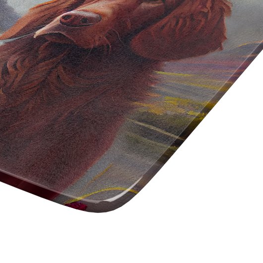 Irish Red op een peddel: een Schilderachtig avontu Snijplank (Hoek)